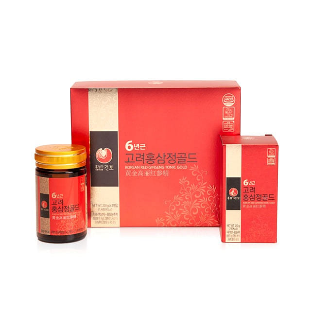 [한국직송] 6년근 고려홍삼정 골드 250g x 2bottles 500 그램