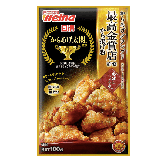 NISSIN Fried Chicken Powder Soy Sauce Flavor 100g 1 pack 100 กรัม