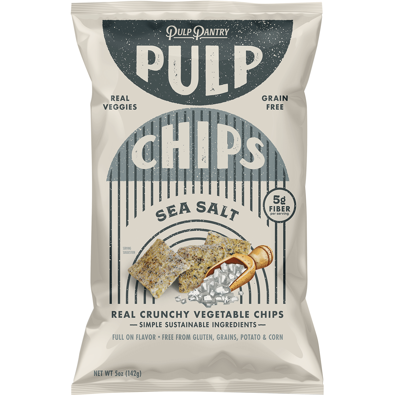 Sea Salt Pulp Chips | 6-Pack (6, 5oz) 5 온스