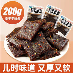 Stinky Dried Fish, Spicy Strip, Childhood, Beef Tendon, Hunan Specialties 200 g