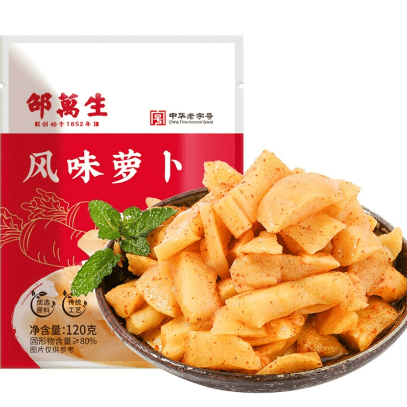 China Direct Mail Shao Wansheng Pickled vegetables Japanese dried turnip 120g * 1 개입