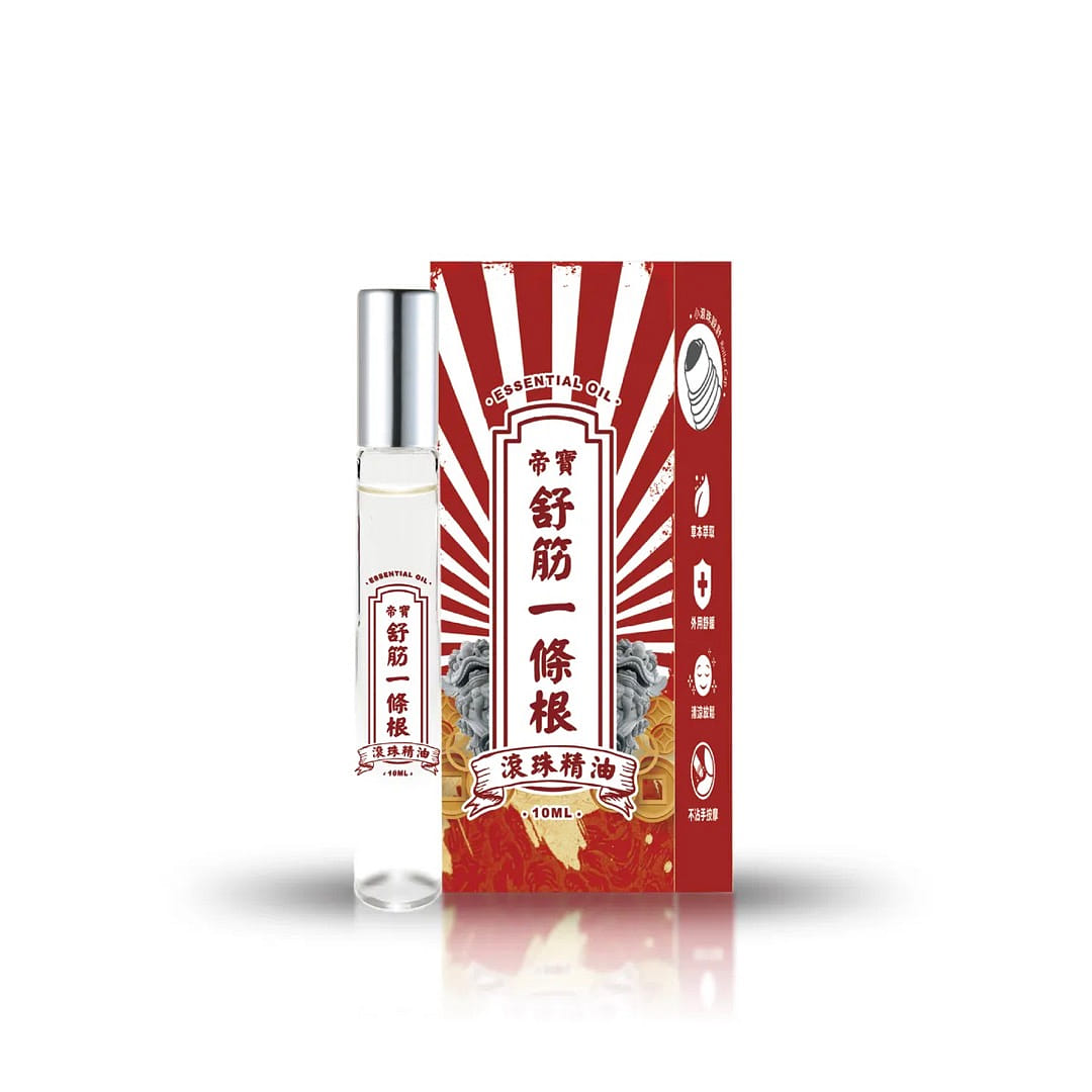 Taiwan Kinman Classic Yi Tiao Gen Essential Oil Roller 10 밀리리터