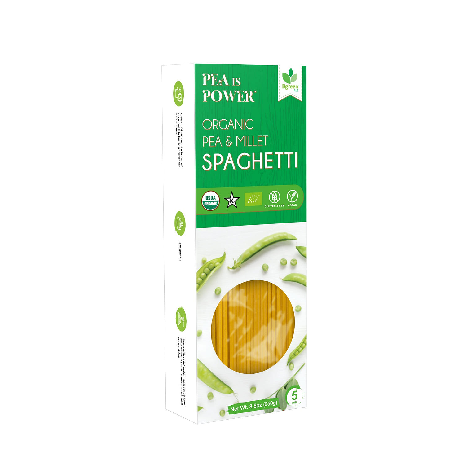 Organic Pea & Millet Spaghetti 8.8 oz