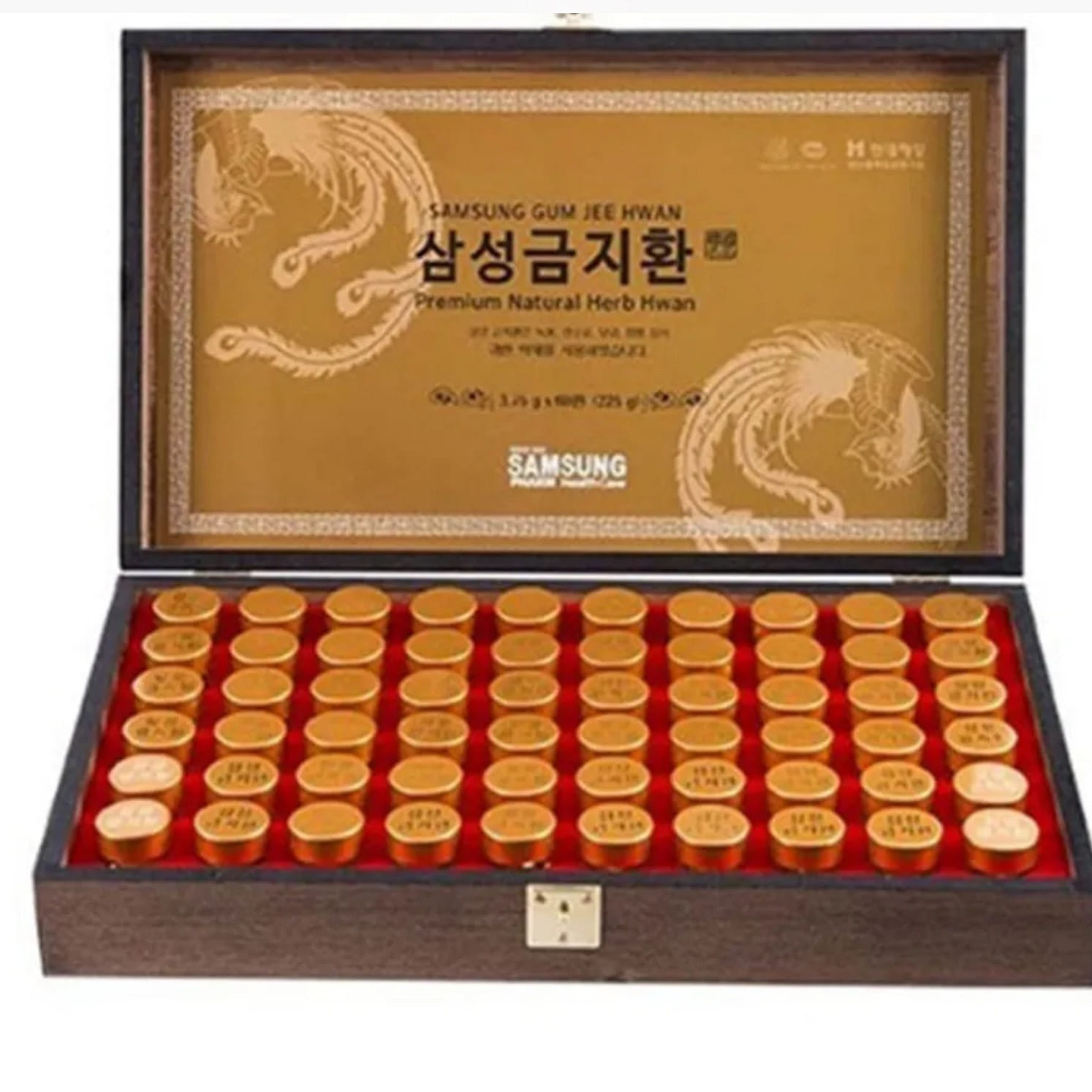 Samsung Gum Jee Hwan Premium Natural Herb 60ct. 1 케이스
