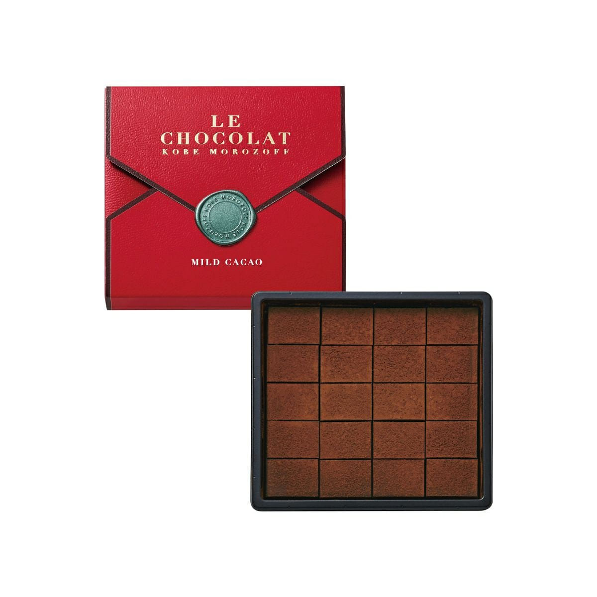 [Fresh Date] Hokkaido Post Morozoff Nama Chocolate Mild Coco 20pcs 1 box