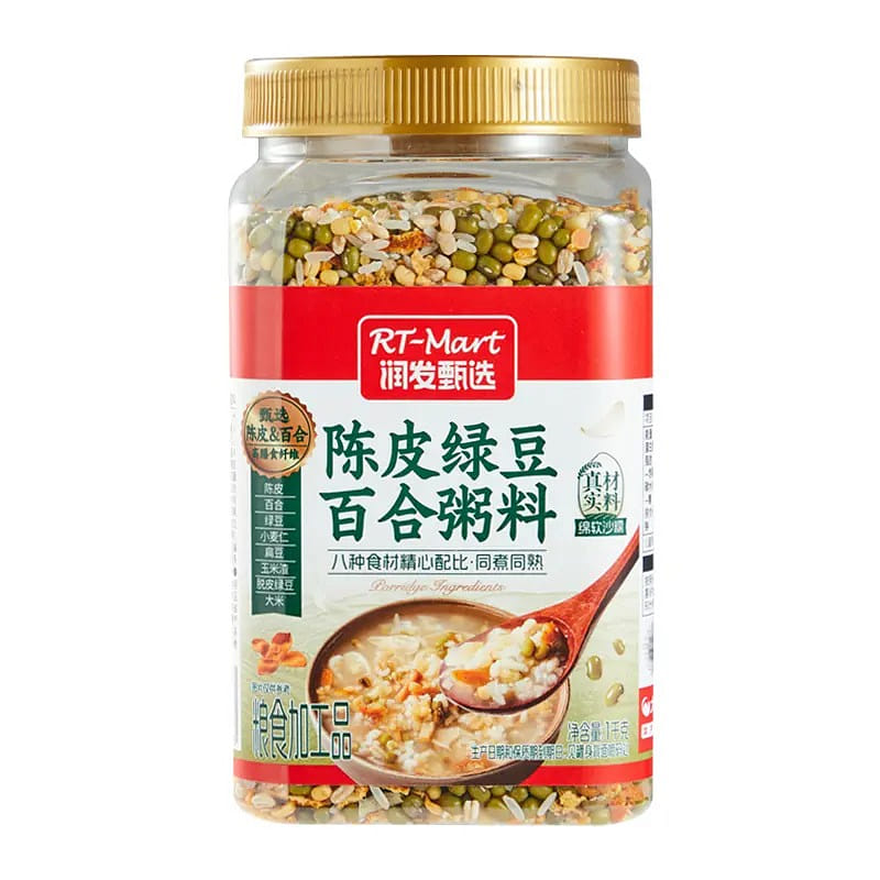 Mung Bean Lily Bulb Aged Tangerine Peel Porridge 1000 g