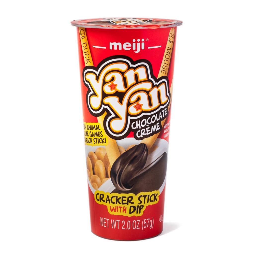 meiji Yan Yan 초코크림 스낵 57 그램