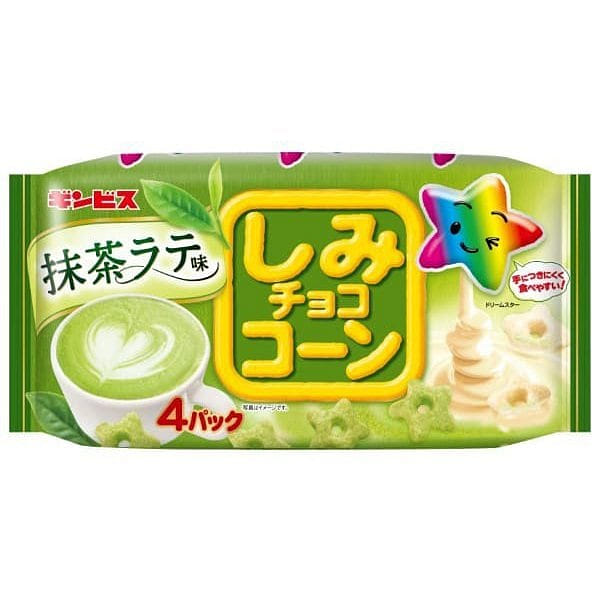 金必氏 巧克力玉米手指餅乾 抹茶拿鐵味 88g 1 份
