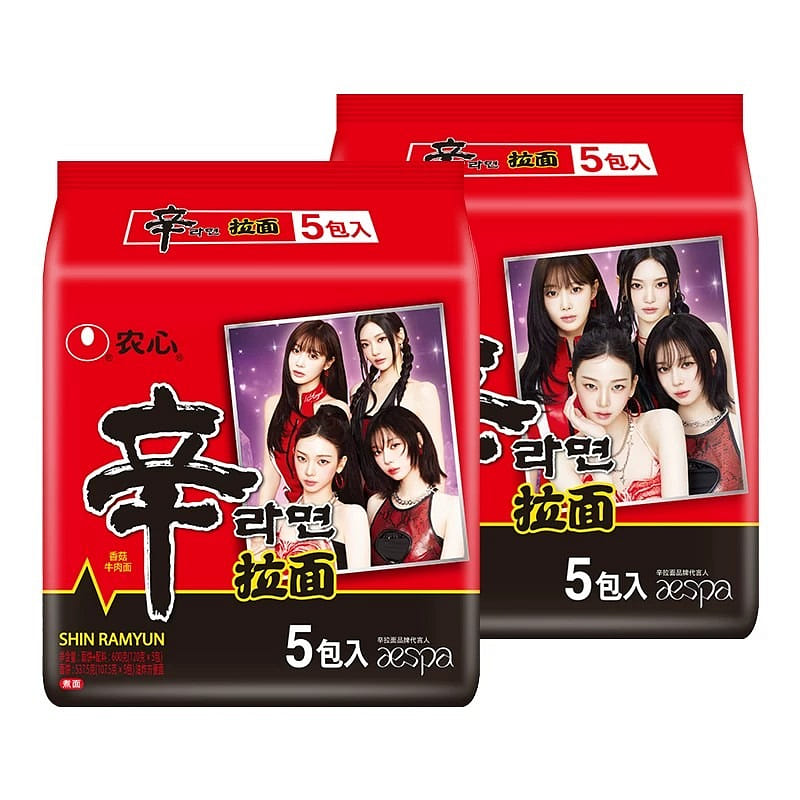 Korean Nongxin Spicy Ramen Instant Noodles 600 g