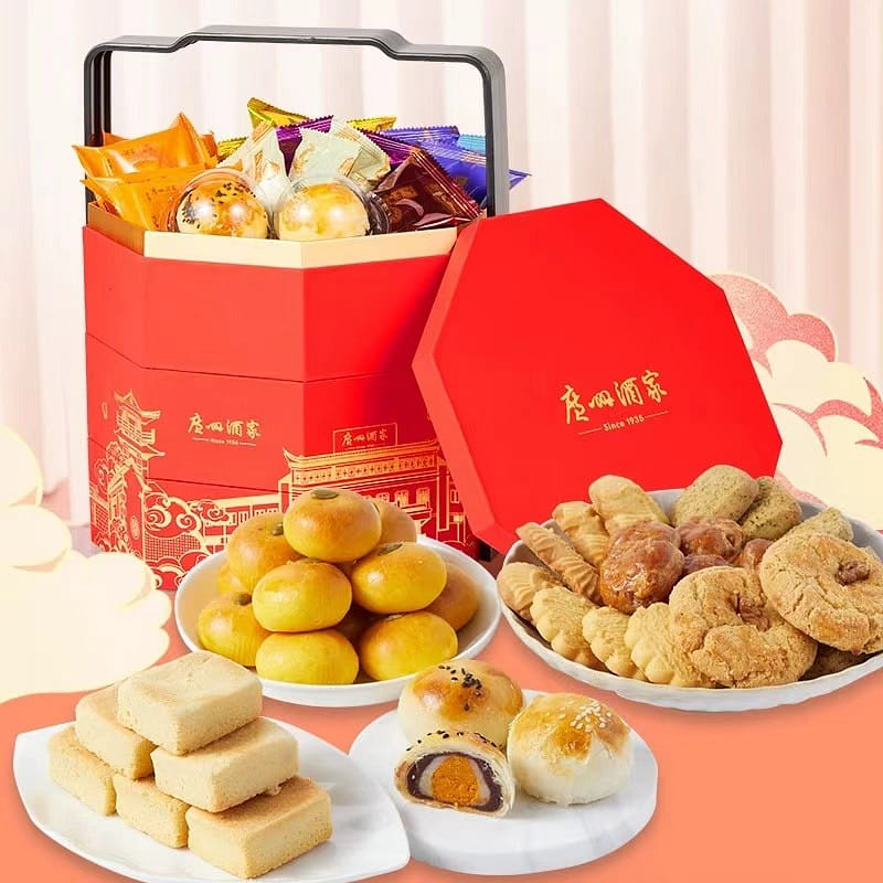 Guangzhou Restaurant: Chicken Biscuits, Cookies, Snacks, Leisure Pastry 930 g