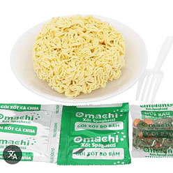 Shrimp, Cheese & Salted Egg Sauce Noodles  OMACHI 105 g