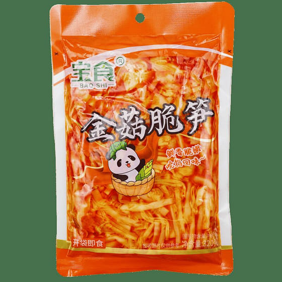 weee_dried_Golden mushroom pickles 320g*1 bag 320 g