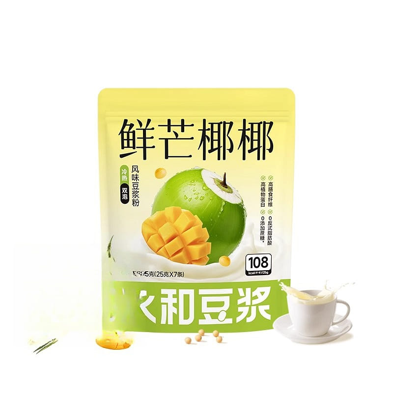 Mango and coconut flavored Soy powder 175g*1 bag 175 グラム