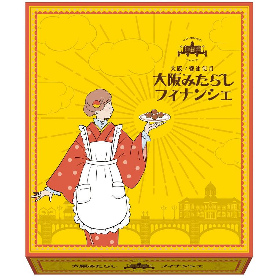 Mitarai Financier Osaka Soy Sauce Dango 6 pcs 1 each