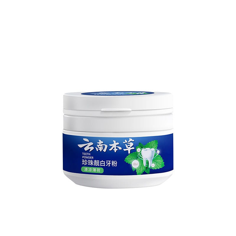 Tooth Powder Whitening & Yellowing Reducing Stains Tooth Brightening Pearls 50g 50 그램