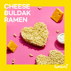 Samyang Buldak Cheese Stir-Fried Ramen (5-Pack) - Cheese 1 each