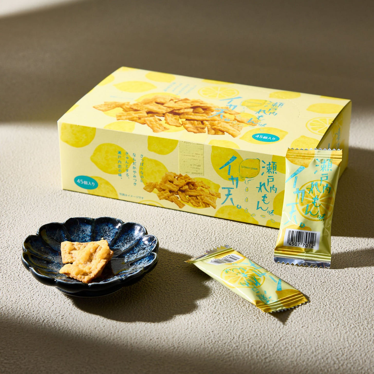 Setouchi Lemon Squid Tempura Snack (45 pieces) 94 그램