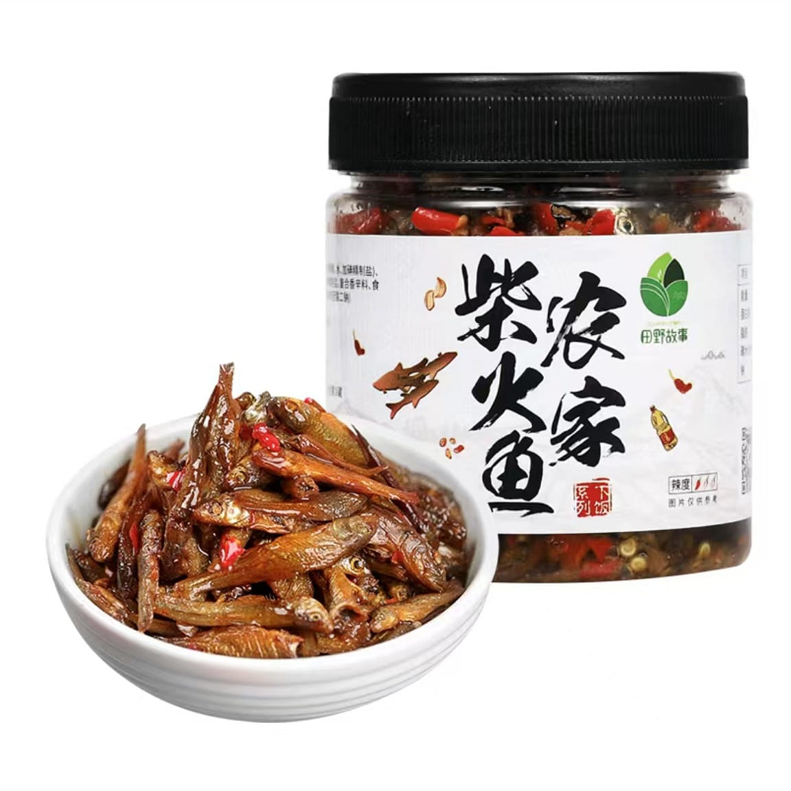 田野故事 香辣柴火魚 即食下飯菜 230 克