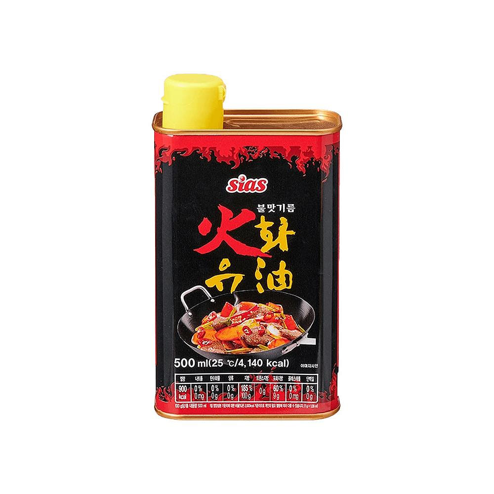 SIAS Smoky Flavored Oil 17.63oz(500mL) 1 can