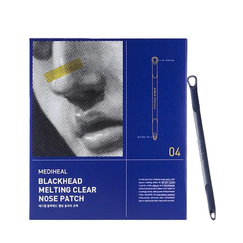 [Mediheal] Blackhead Melting Clear Nose Patch 4pcs 1 箱