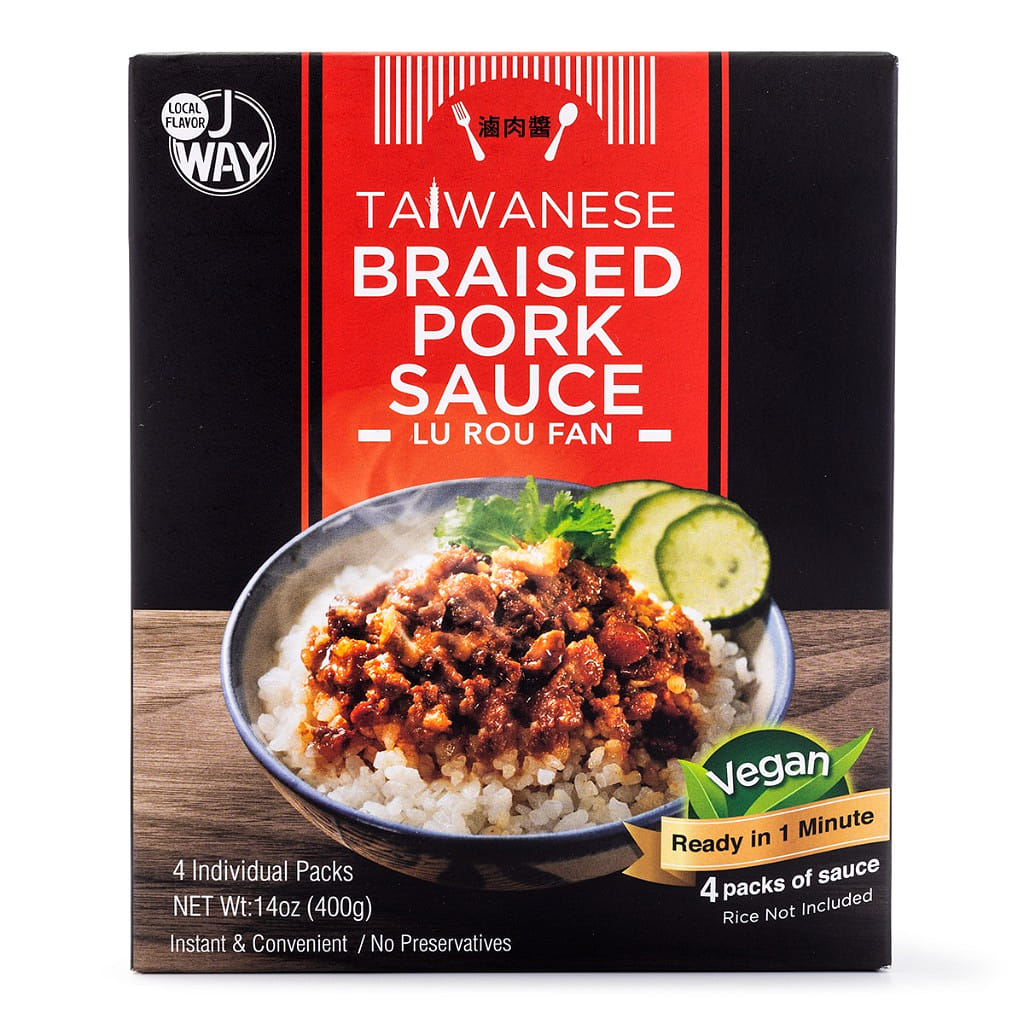 Sốt Chay Giả Thịt Kho Tàu J Way 4 gói 400 g
