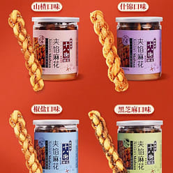 Gui Fa Xiang Stuffed twist Salt and pepper flavor 150g*1 can 150 g