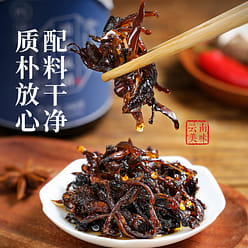 Yunnan specialty chicken fir mushroom sauce bibimbap snack 350g*1 bottle 350 g