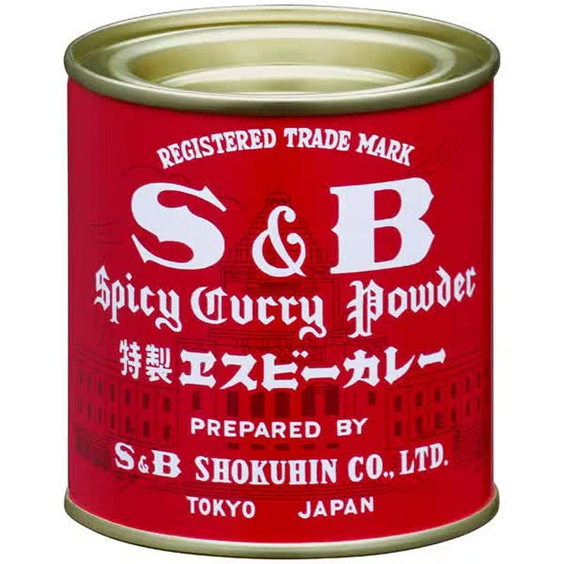 S&B Foods Red Can Curry Powder 84g [Curry Powder] 1 개