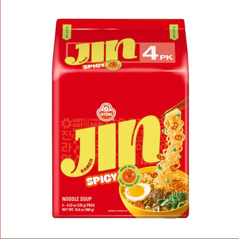 [OTOKI] Jin Ramen Spicy - 4 x 120 g