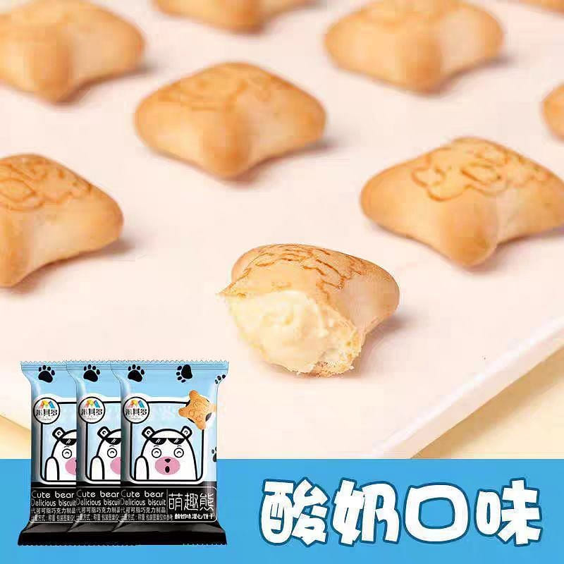 夾心酸奶口味小熊餅乾8g*30包 240 克