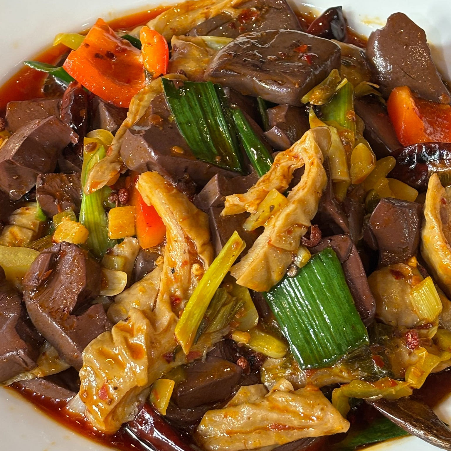 spicy Kurobuta pork intestine Stew 400 g