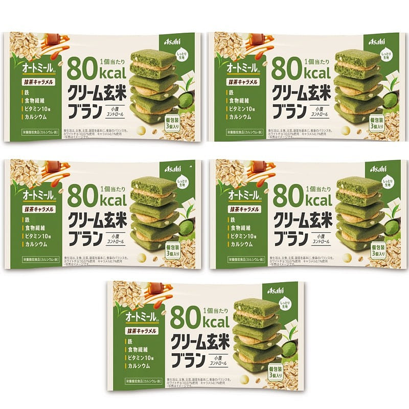 Asahi 80kcal Matcha Flavor 54g*5 1 개