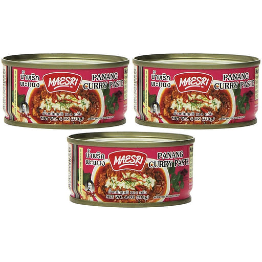 Maesri Panang Curry Paste ( 3 Cans ) 12 ออนซ์