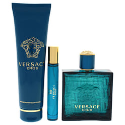 Versace Eros 3종 세트 3.4oz EDT 외 3 개입