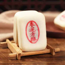 Jujube paste, square crisp, Beijing palace pastry, handmade traditional puff pastry, snacks for pregnant women, the elderly, ancient Chinese pastry, bag, 250g 250 g