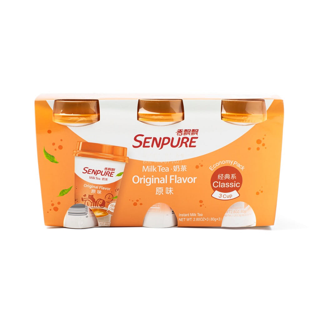 Senpur Instant Milk Tea, Original Flavor 2.8 oz*3 each