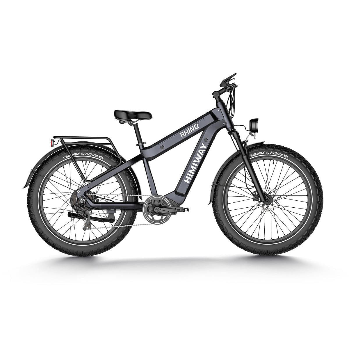 Himiway D5 Plus (Rhino) | Dual Battery Off-road Electric Bike D5 Plus(Hub Motor) / Himi Grey 1 ส่วน