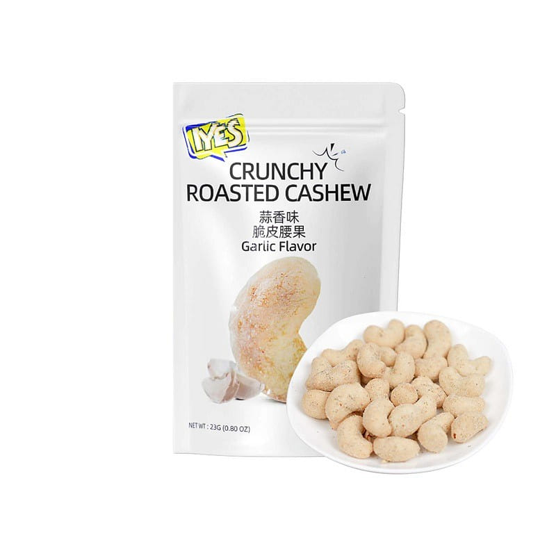 IYES Crispy Cashews (Garlic Flavor) 23 g
