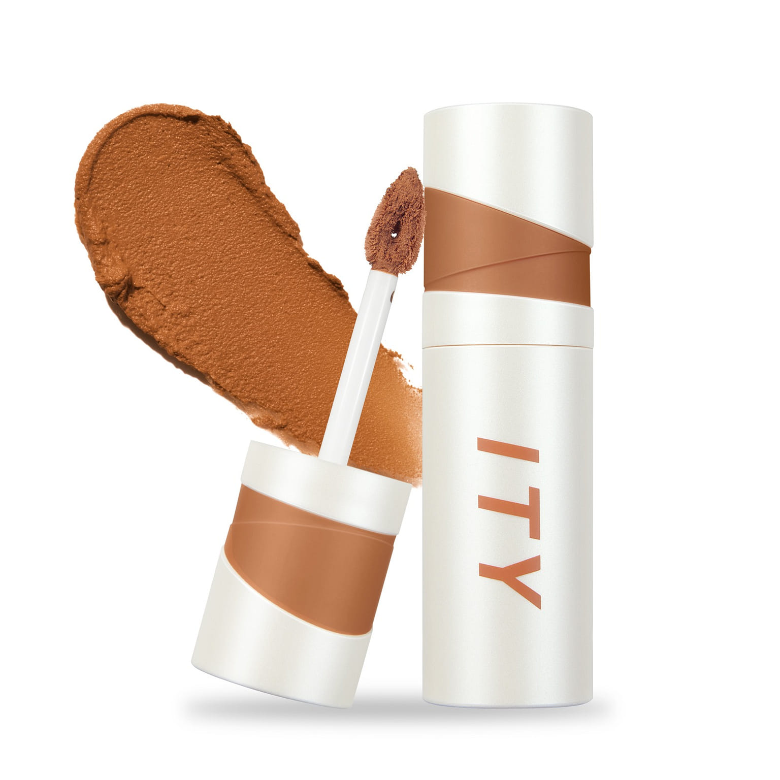 ITY Shero Soft Matte Lipstick Velvet Satin Lip Mud 0.14 oz (4g) in Ginger 0.01 파운드