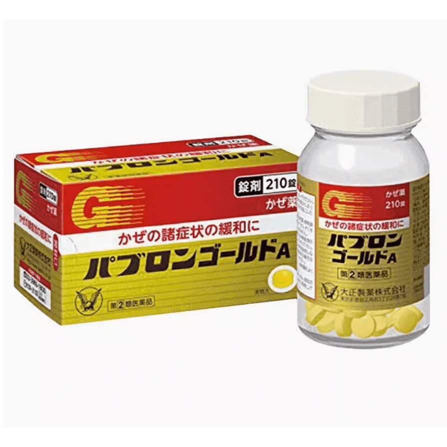 Taisho Pharmaceutical Adult Cold remedy febricity decreaser Runny Nose Tablets Original Japanese 210 Tablets 1 개
