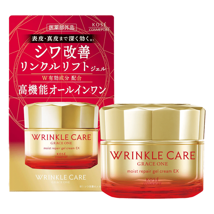 CREYENTE Pierregina Gel Pack一剤式50包箱無し Kosé Grace One All-in-One Wrinkle Repair Gel 100g – Japanese