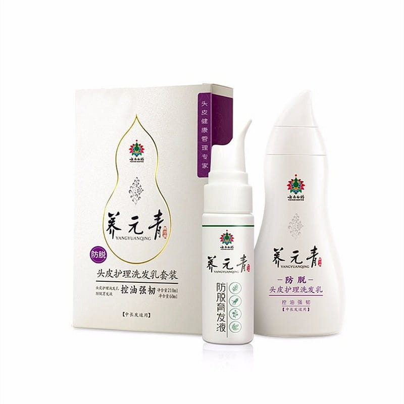 Yunnan Baiyao Yangyuanqing anti-stripping scalp care shampoo set 210ml+60ml 1 케이스