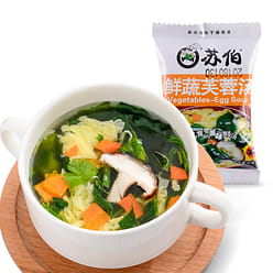 Subo Instant Egg Soup, 9 Varieties, 45 Packets Total 270 g