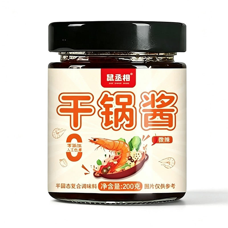 Dry Pot Sauce Slightly Spicy Hot Pot Seasoning 200 g
