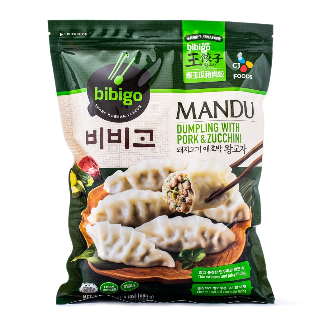 비비고 냉동 돼지고기 애호박 왕교자 1.5 파운드