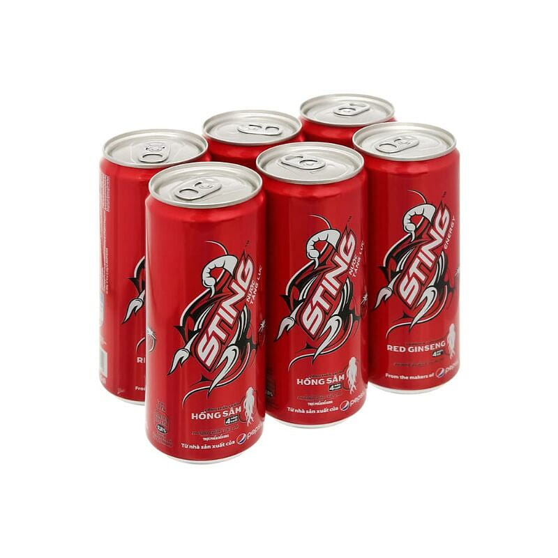 STING DÂU 1 GÓI 6 LON X 330ML 1 gói