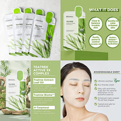 Mediheal Essential Mask Teatree 4 count