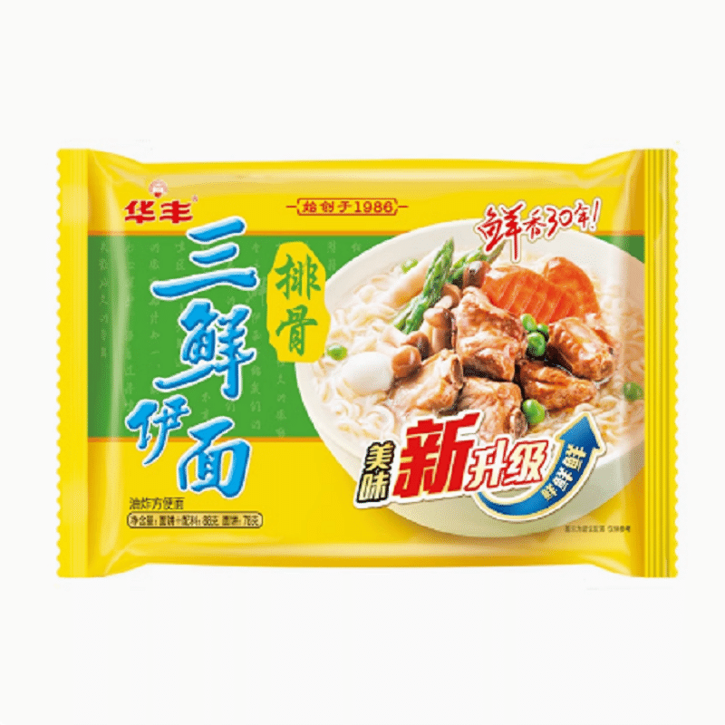 spare ribs noodles. 86 그램