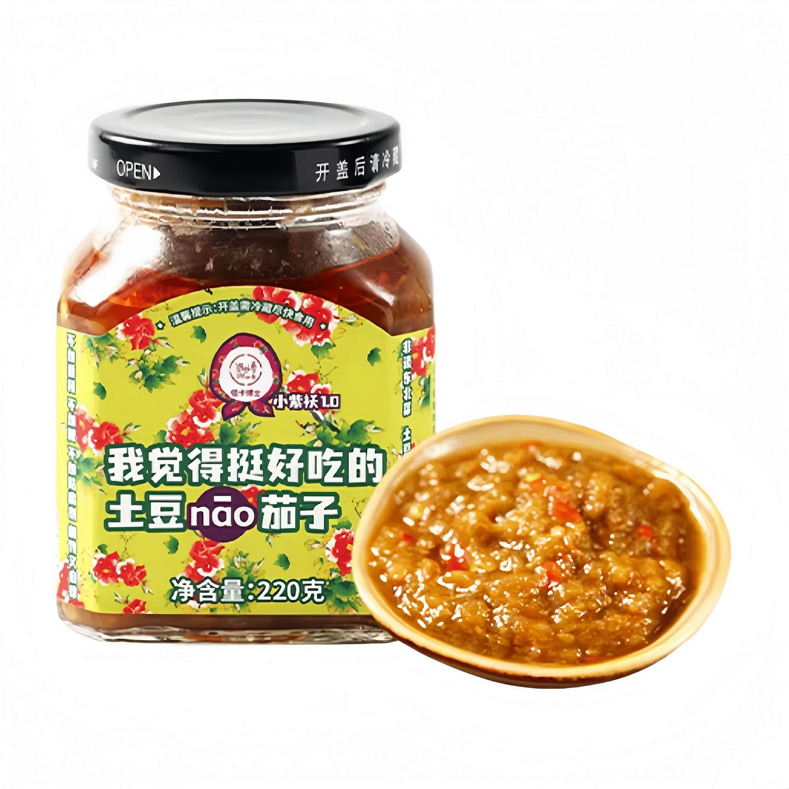 Potato and Eggplant Sauce 220g*1 Jar 220 g