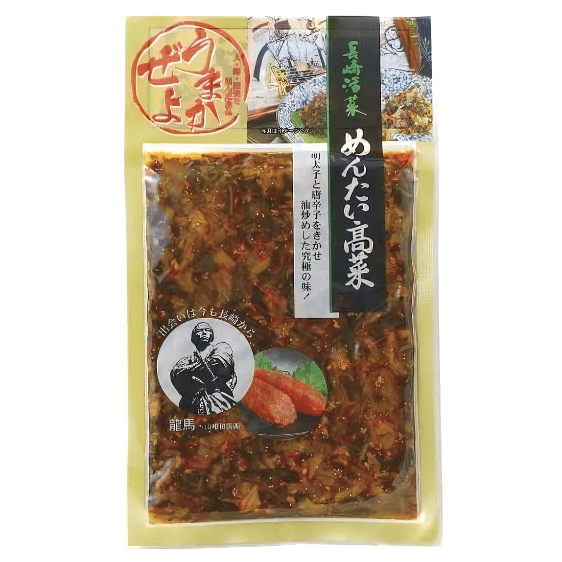 [Nagasaki Katsuna] Umakazeyo Mentai Takana 180g 1 box